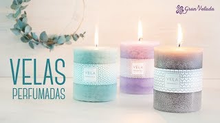 Velas aromaticas cilindricas [upl. by Anoval]