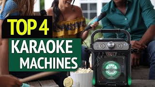 Best Karaoke Machines On Amazon [upl. by Ddat]