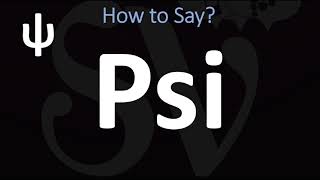 How to Pronounce Psi CORRECTLY  ψ Greek Alphabet Pronunciation [upl. by Pember]