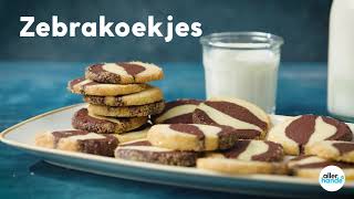 Koekjes bakken zebrakoekjes  Allerhande [upl. by Furie433]