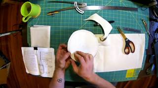 How to Measure and Cut the Bottom of a Ditty Bag [upl. by Niowtna191]