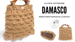 TUTORIAL Borsa uncinetto quotDamascoquot [upl. by Rednael]