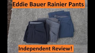 Eddie Bauer Rainier Pants Review [upl. by Slayton]