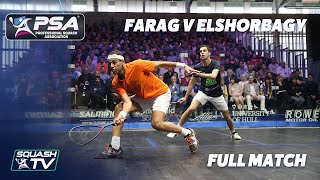 PSA Rewind 2019 British Open Final  Mohamed ElShorbagy v Ali Farag [upl. by Maxama722]