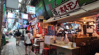 Tsuruhashi Osakas most vibrant and chaotic shopping district in Japan【4K Walk】 [upl. by Bullis768]