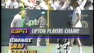 Gabriela Sabatini v Steffi Graf Lipton 1991 pt2 [upl. by Eenhpad592]