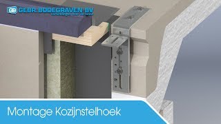 Montage Kozijnstelhoek [upl. by Atinehs]