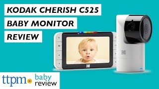 Cherish C525 Baby Monitor from Kodak [upl. by Etiuqram]