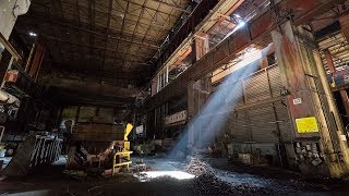 Massive Abandoned Steelworks  Sealed Inside by Security [upl. by Reinaldo546]