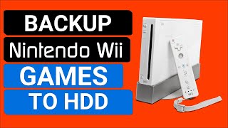 Backup Wii Games To Hard Drive Over USB  No PC Needed [upl. by Reprah338]