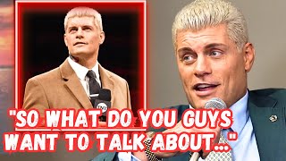 Cody Rhodes REVEALS FINAL AEW Promo Inspiration [upl. by Ailic]