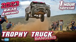 Trophy Truck BANGERS 2023  Baja Edition  1 Hour Special [upl. by Dnomaid676]