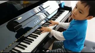 Fantasie Impromptu in Csharp Minor Op66 of Chopin 蕭邦 幻想即興曲 by Jonah Ho age 5 [upl. by Samul292]