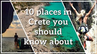 10 hidden gems of Crete you probably dont know about  Secret unknown places  EN amp GR subtitles [upl. by Pilloff]