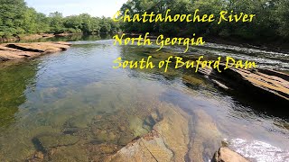 Trout Fishing The Chattahoochee River in North Georgia [upl. by Zelda]