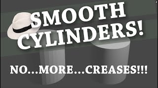 Blender Help Making a Smooth Cylinder  FINALLY [upl. by Yborian]