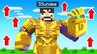 THANOS INFINITY ARMOR in Minecraft Insane Craft [upl. by Arakat]