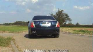 Maserati Quattroporte exhaust sound MUST hear [upl. by Lianne]