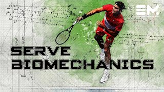 Tennis Serve Biomechanics  Serve Technical Analysis  EM Tennis [upl. by Helprin]