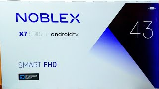 NOBLEX android tv x7 series [upl. by Maurise]