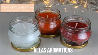 COMO HACER VELAS AROMATICAS MUY FACIL [upl. by Tecla732]