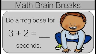 Math Brain Break Kindergarten Math Game KOAA5 [upl. by Ennad384]