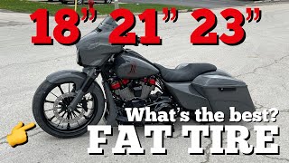 HARLEY FAT TIRE BAGGERS WHATS THE DIFFERENCE [upl. by Guyer866]