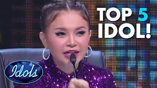 TOP 5 Indonesian Idol 2020 Auditions amp Performance  Idols Global [upl. by Inilam]