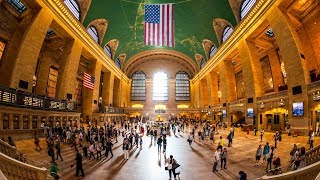 Walking Tour of Grand Central Terminal — New York City 【4K】🇺🇸 [upl. by Retniw]