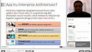 Kuliah 10 Menit tentang Enterprise Architecture [upl. by Eelatsyrc]