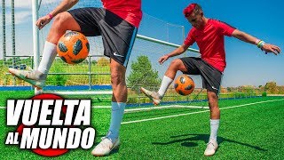 Aprende a Hacer la Vuelta al Mundo en 3 Sencillos Pasos  Trucos de Fútbol ATW Tutorial [upl. by Huan849]