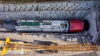 Eppenberg SBB Railway Tunnel  From installation to the breakthrough [upl. by Oderfla]