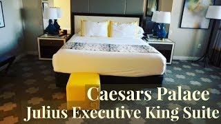 Caesars Palace Las Vegas  Julius Executive Suite [upl. by Irak17]