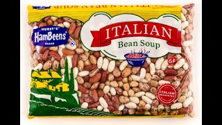 Instant Pot Italian Bean Soup with Sausage  Hursts HamBeens [upl. by Phil872]