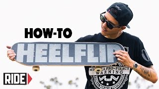 HowTo Heelflip  BASICS with Spencer Nuzzi [upl. by Spense]