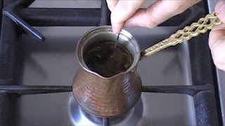 How to Make Turkish Coffee  Authentic and Delicious [upl. by Annil170]