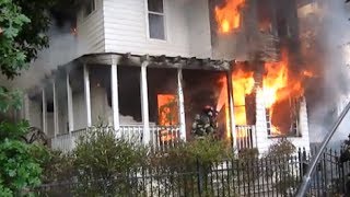 Stockton Fire Initial Attack PAR amp Shift To Defensive [upl. by Enaywd]