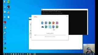 HOW TO INSTALL OFFICE 2019 PRO RUN BY DOS COMMAND [upl. by Genie]