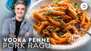 EASY Vodka Penne Ragu Recipe [upl. by Hindu646]