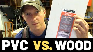 PVC TRIM VS WOOD TRIM Pros And Cons [upl. by Yslek]