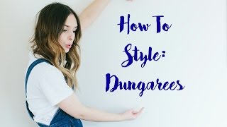 How To Style Dungarees  What Olivia Did [upl. by Lachance]