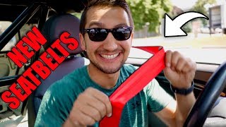 How to Install Custom Seat Belts ANY COLOR [upl. by Ainit]