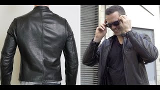 Why the Best Leather Jacket Is Schotts Café Racer [upl. by Ailem]