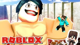 LEBIH BAIK AKU MATI DARIPADA DESAKU DIHANCURKAN TITAN DI ROBLOX [upl. by Immat686]