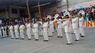 PRESENTACIÓN BANDA SHOW INTERNACIONAL TÚPAC AMARU  HUARALINO 18092016 [upl. by Adirf]