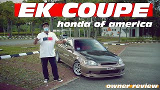 Civic EK COUPE  from AMERICA to MALAYSIA by AKBOSS [upl. by Guise563]