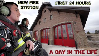 First 24 Hours in a New Fire Station  A Day in the Life [upl. by Audris620]