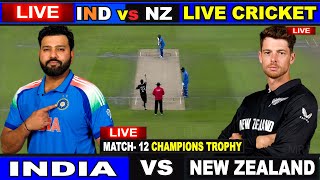 🔴Last 3 Over INDIA vs New Zealand LIVE [upl. by Head]