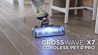 CrossWave® X7 Cordless Pet Pro Feature Overview [upl. by Aisetra]