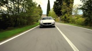 Maserati Quattroportes premium surround audio system by Bowers amp Wilkins [upl. by Allenod222]